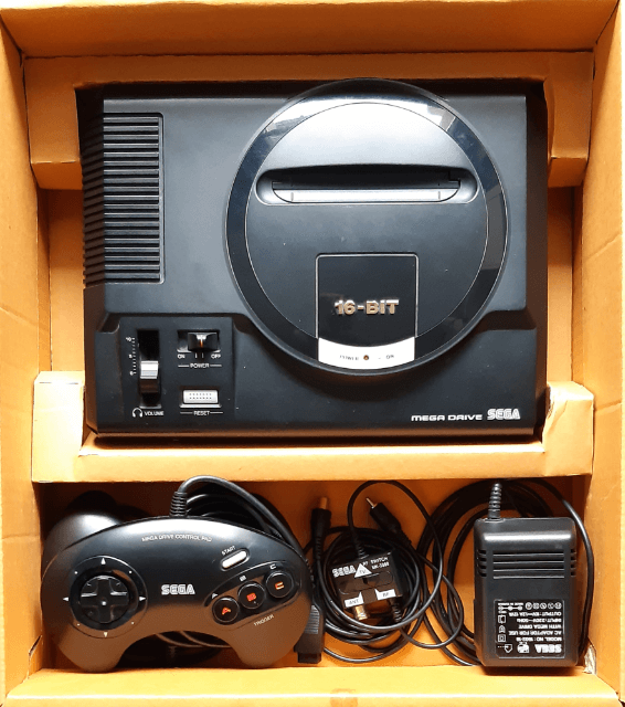 Sega Mega Drive Sonic The Hedgehog Bundle box art for Sega Mega Drive